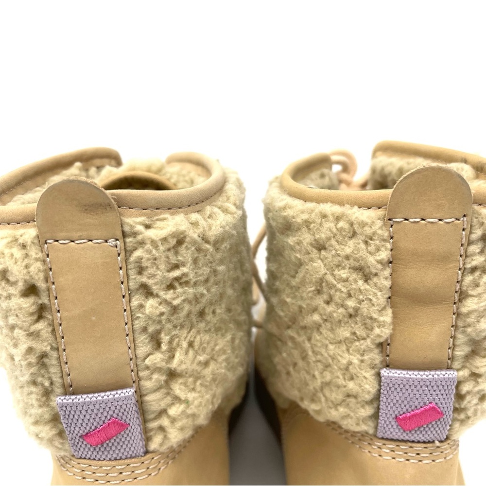 Larroude Cream Lace Up Boots - Picture 12 of 16